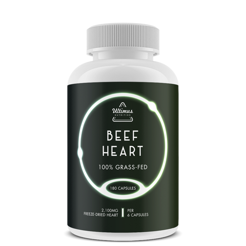 Beef heart (grass-fed cattle)