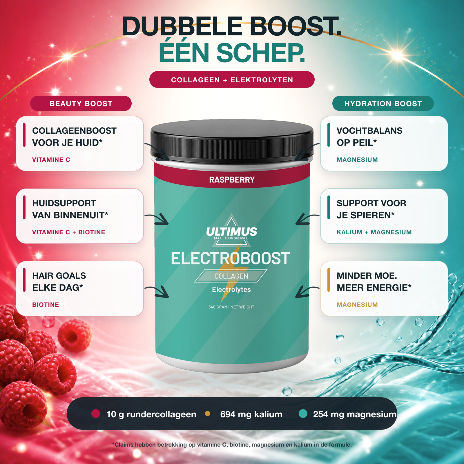 Ultimus ElectroBoost Collagen + Electrolytes
